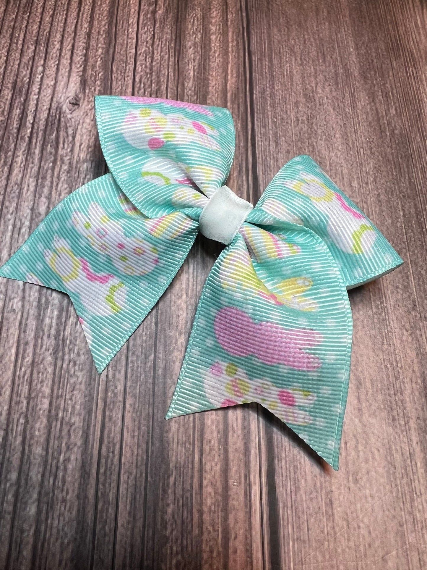 Hair Bows for Easter, Toddler Clip on bows, Hair Bows for Girls, Pastel bow, hair clips