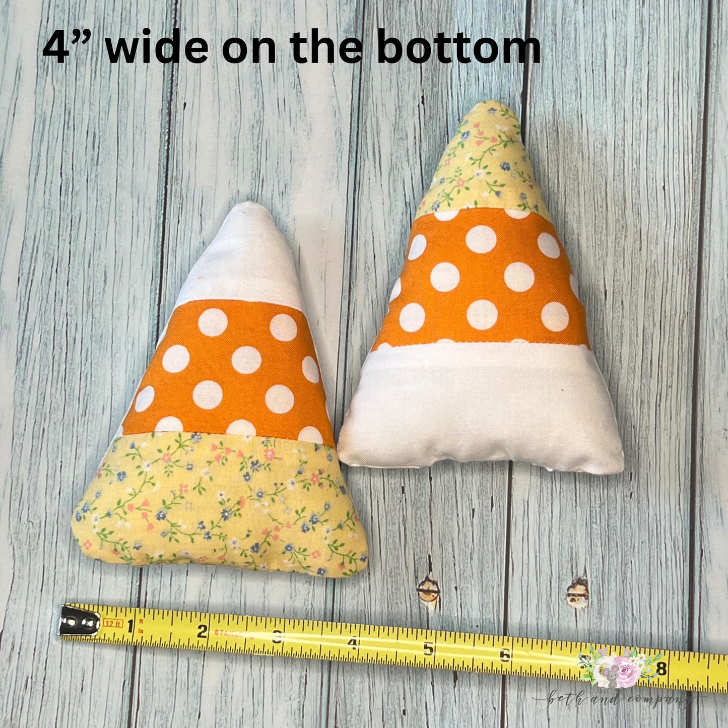 Fall Ornaments Candy Corn Wreath Picks Fabric Candy Corn Wreath Attachments Fall Home Decor Tiered Shelf Accent Halloween Decorations
