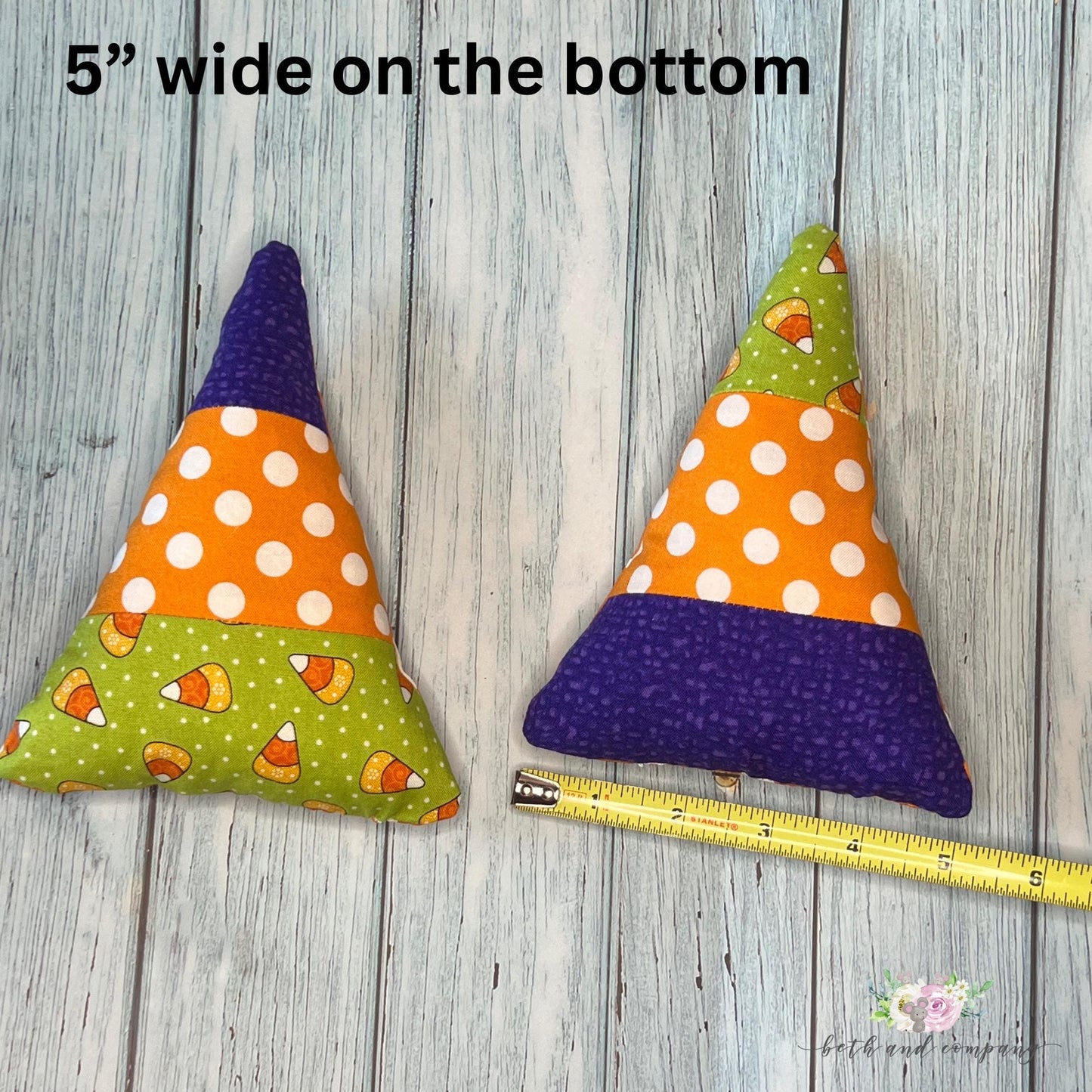 Fall Ornaments Candy Corn Wreath Picks Fun Fabric Candy Corn Wreath Attachments Fall Home Decor Tiered Shelf Accents Halloween Decorations