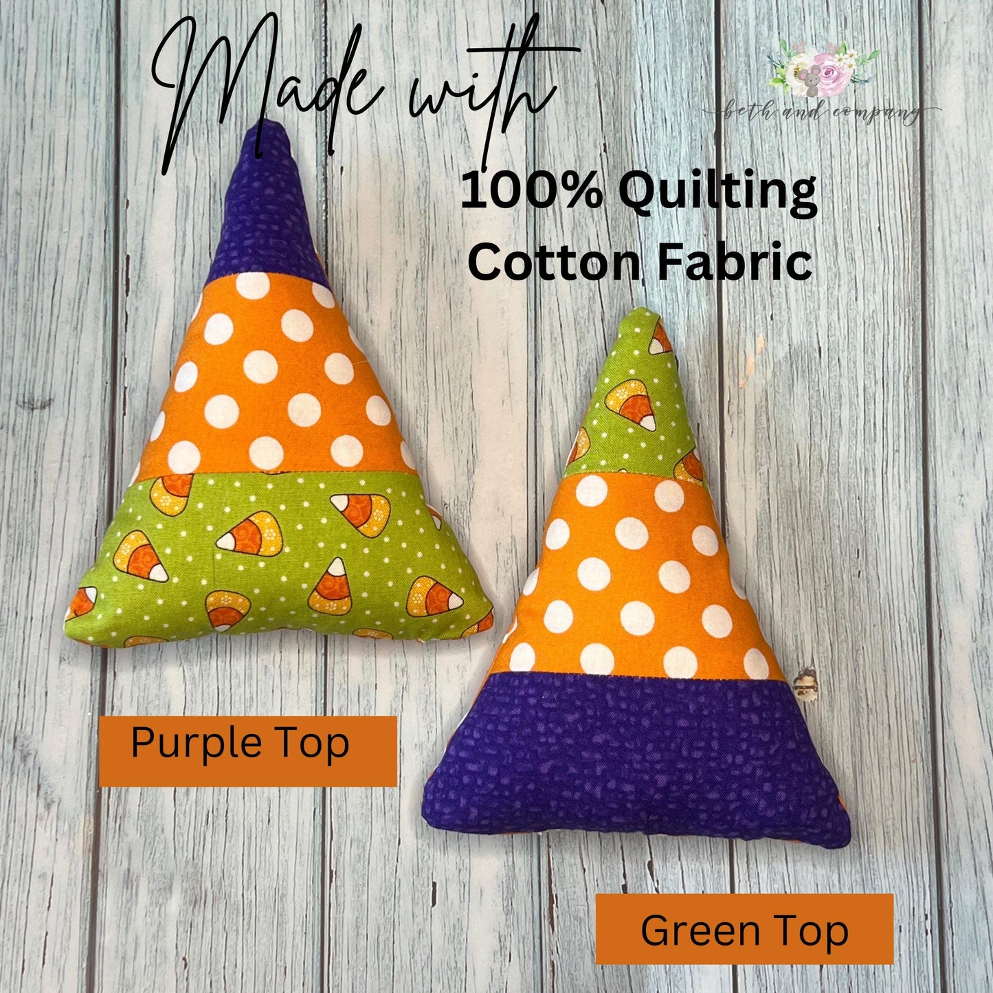 Fall Ornaments Candy Corn Wreath Picks Fun Fabric Candy Corn Wreath Attachments Fall Home Decor Tiered Shelf Accents Halloween Decorations