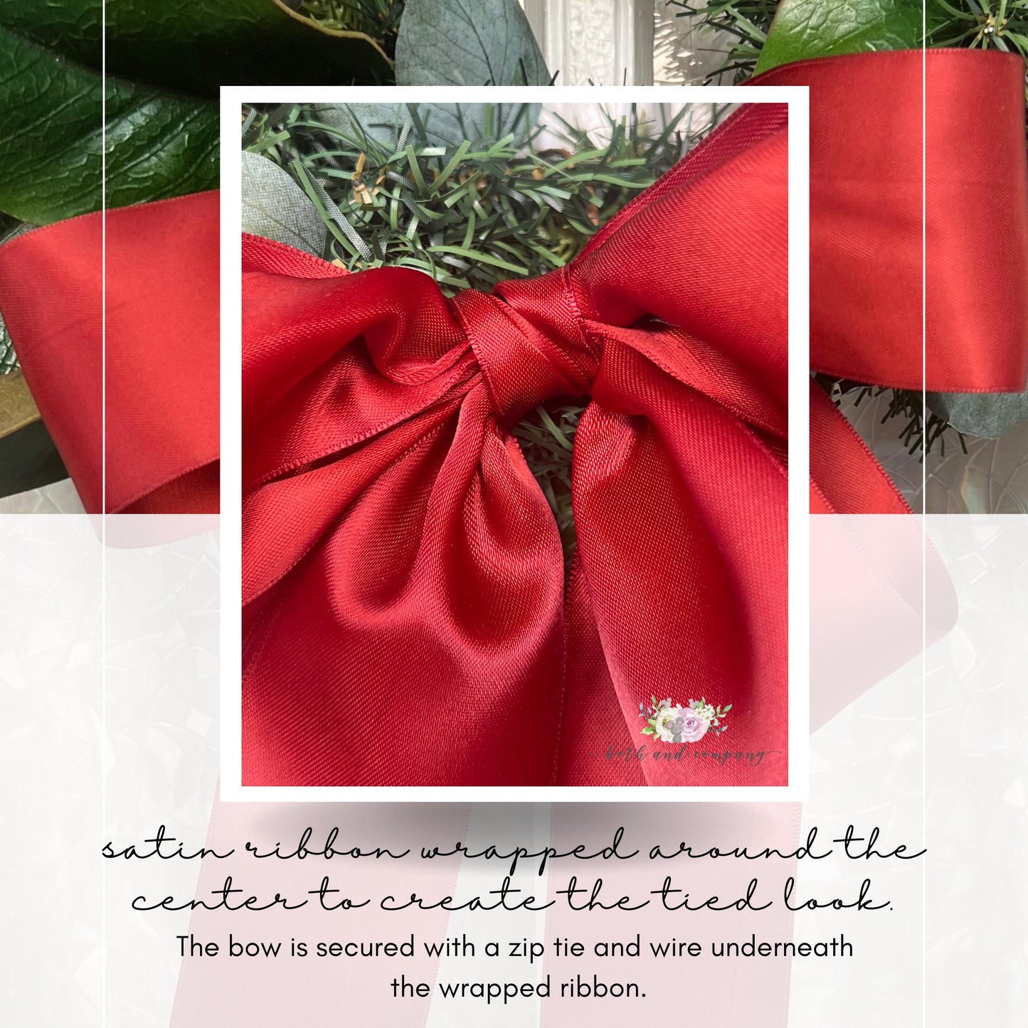 Coguette Bows Double Faced Satin Hand Tied Bows for Home Decor Fall Bow Christmas Bows