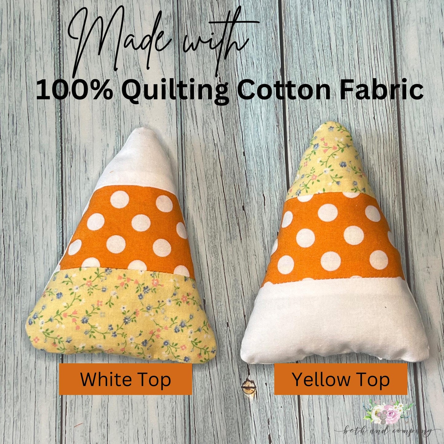 Fall Ornaments Candy Corn Wreath Picks Fabric Candy Corn Wreath Attachments Fall Home Decor Tiered Shelf Accent Halloween Decorations
