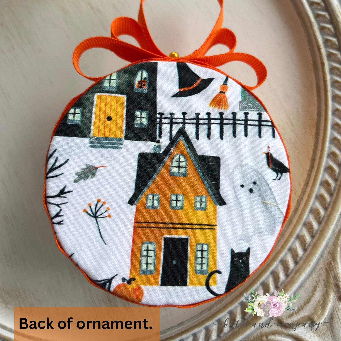 Fall Fabric Ornaments for Tree Candy Corn Fabric Star Wreath Attachments Fall Home Decor Door Knob Accent Halloween Decorations