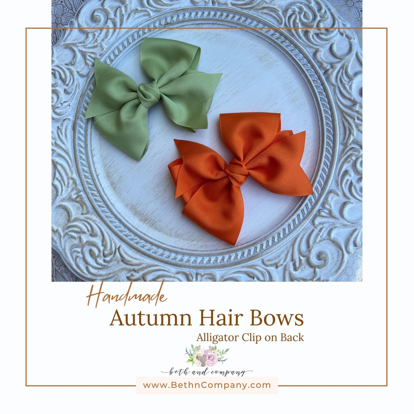 Hair Bow for Girls Grosgrain Hair Accessories Grosgrain Ribbon Lots of Colors Coquette Bows Pinwheel bow Hairbows Hand Made in America