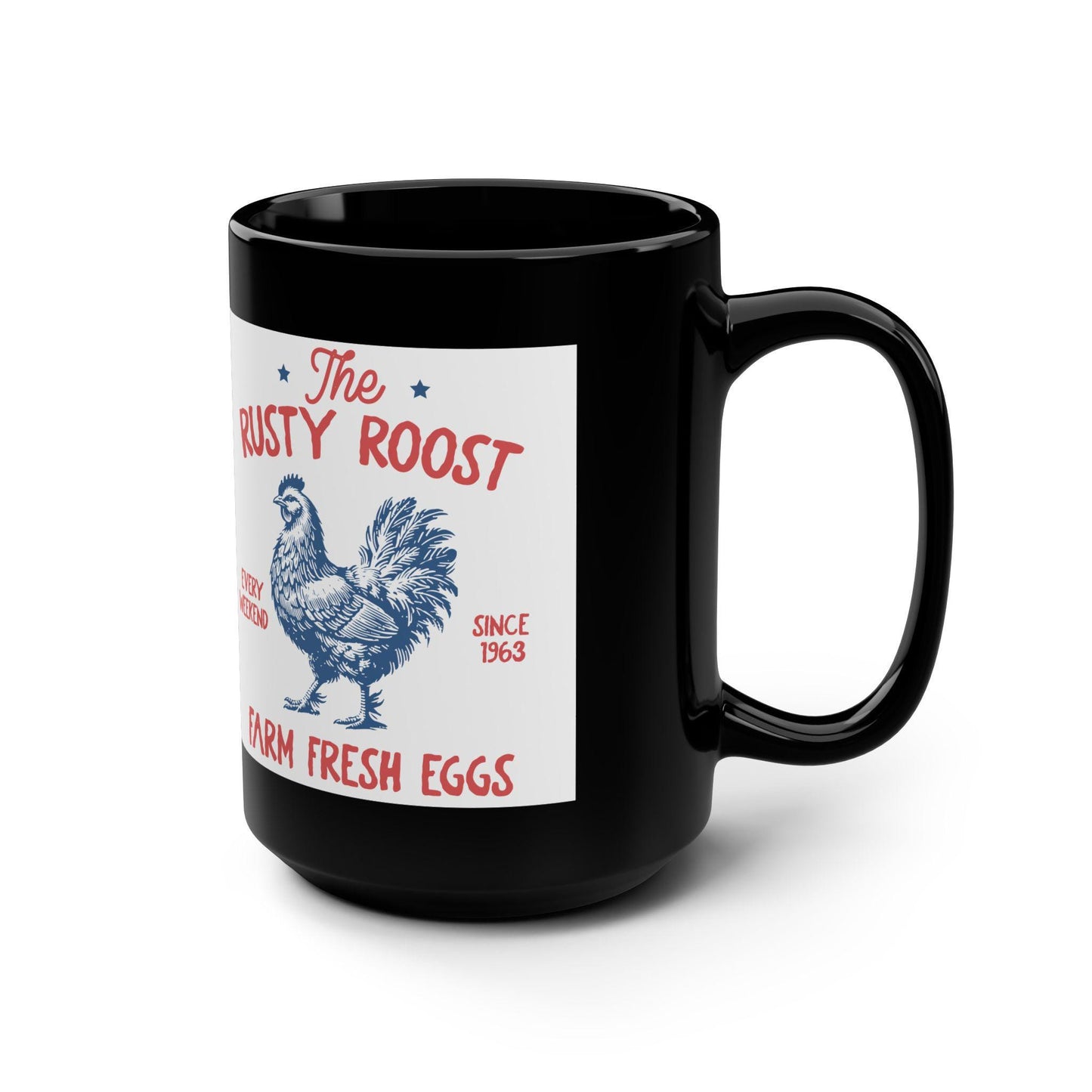 Black Mug, 15oz