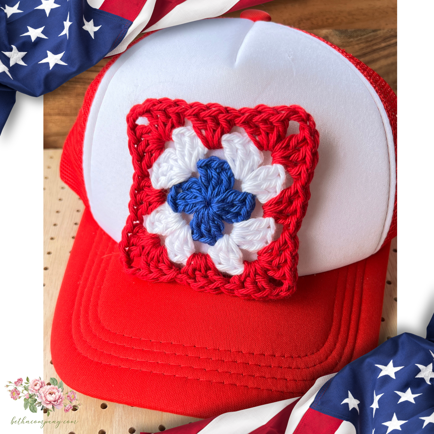 Patriotic Granny Squares