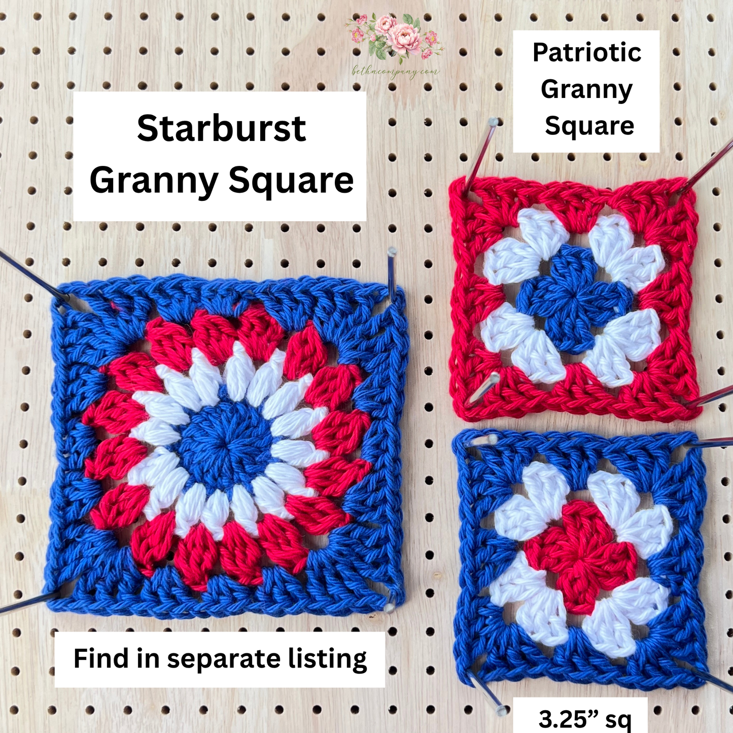 Patriotic Granny Squares
