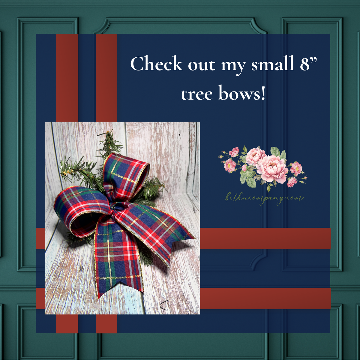 Ralph Lauren Inspired Christmas Bows