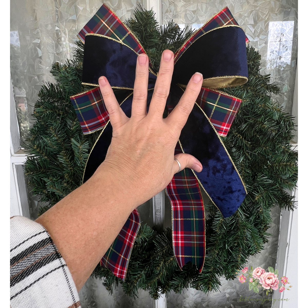 Ralph Lauren Inspired Christmas Bows