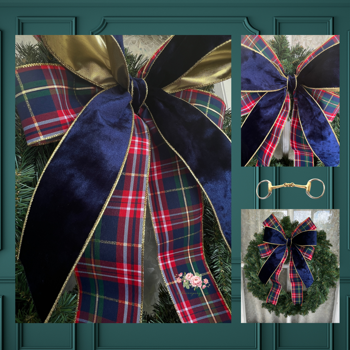 Ralph Lauren Inspired Christmas Bows