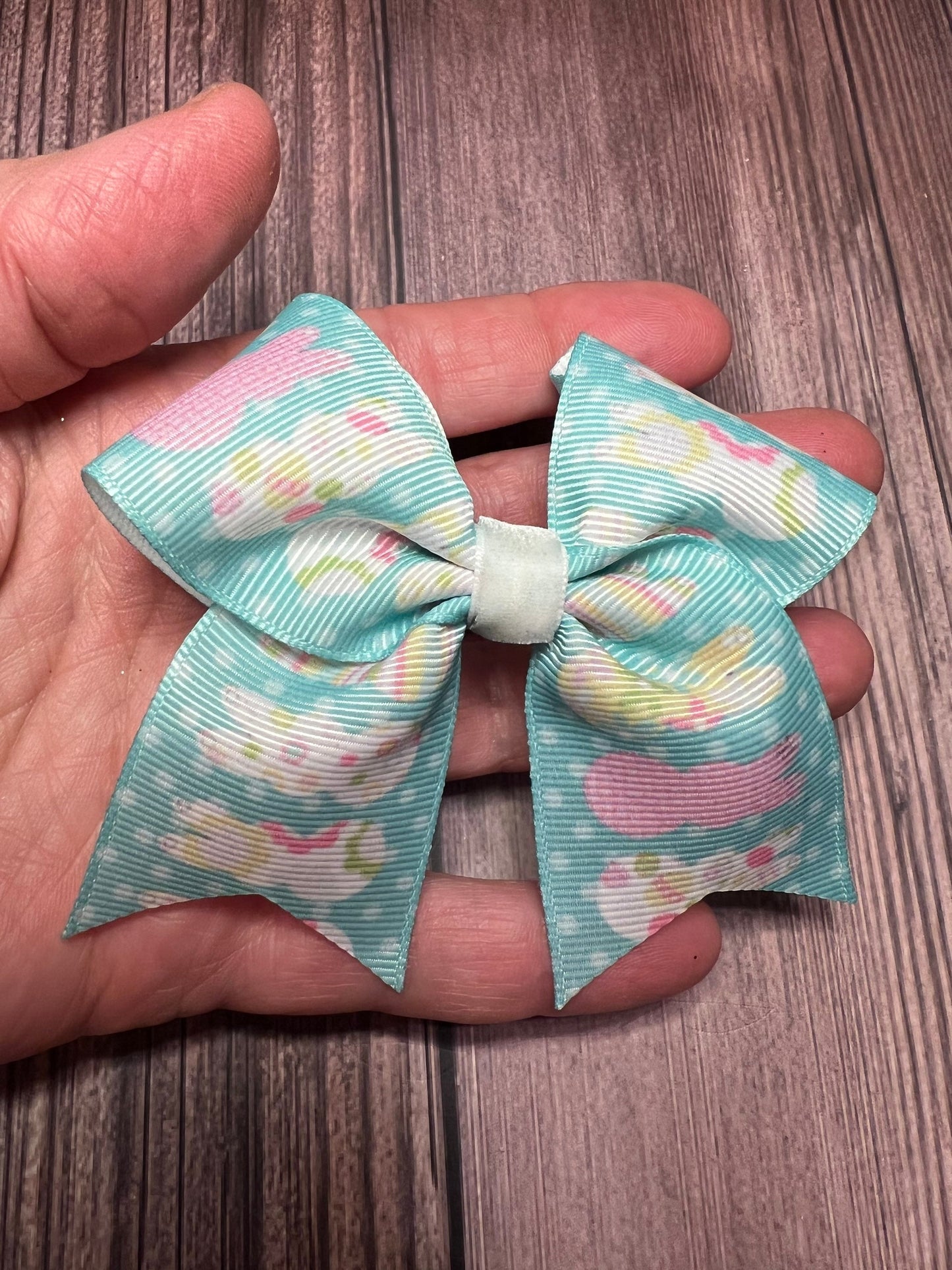 Hair Bows for Easter, Toddler Clip on bows, Hair Bows for Girls, Pastel bow, hair clips