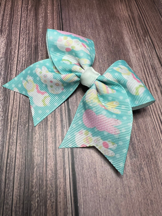 Hair Bows for Easter, Toddler Clip on bows, Hair Bows for Girls, Pastel bow, hair clips