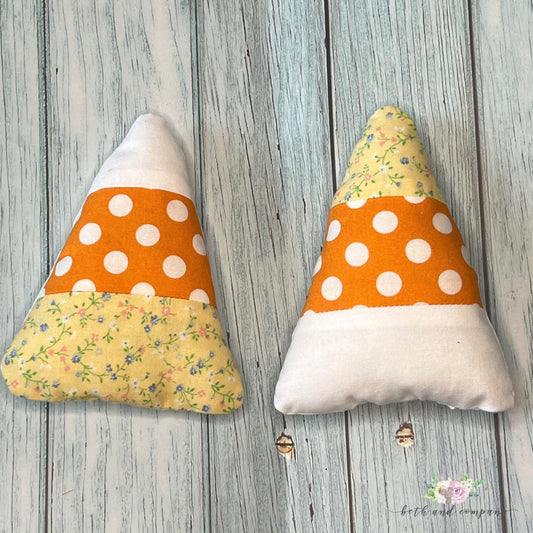 Fall Ornaments Candy Corn Wreath Picks Fabric Candy Corn Wreath Attachments Fall Home Decor Tiered Shelf Accent Halloween Decorations