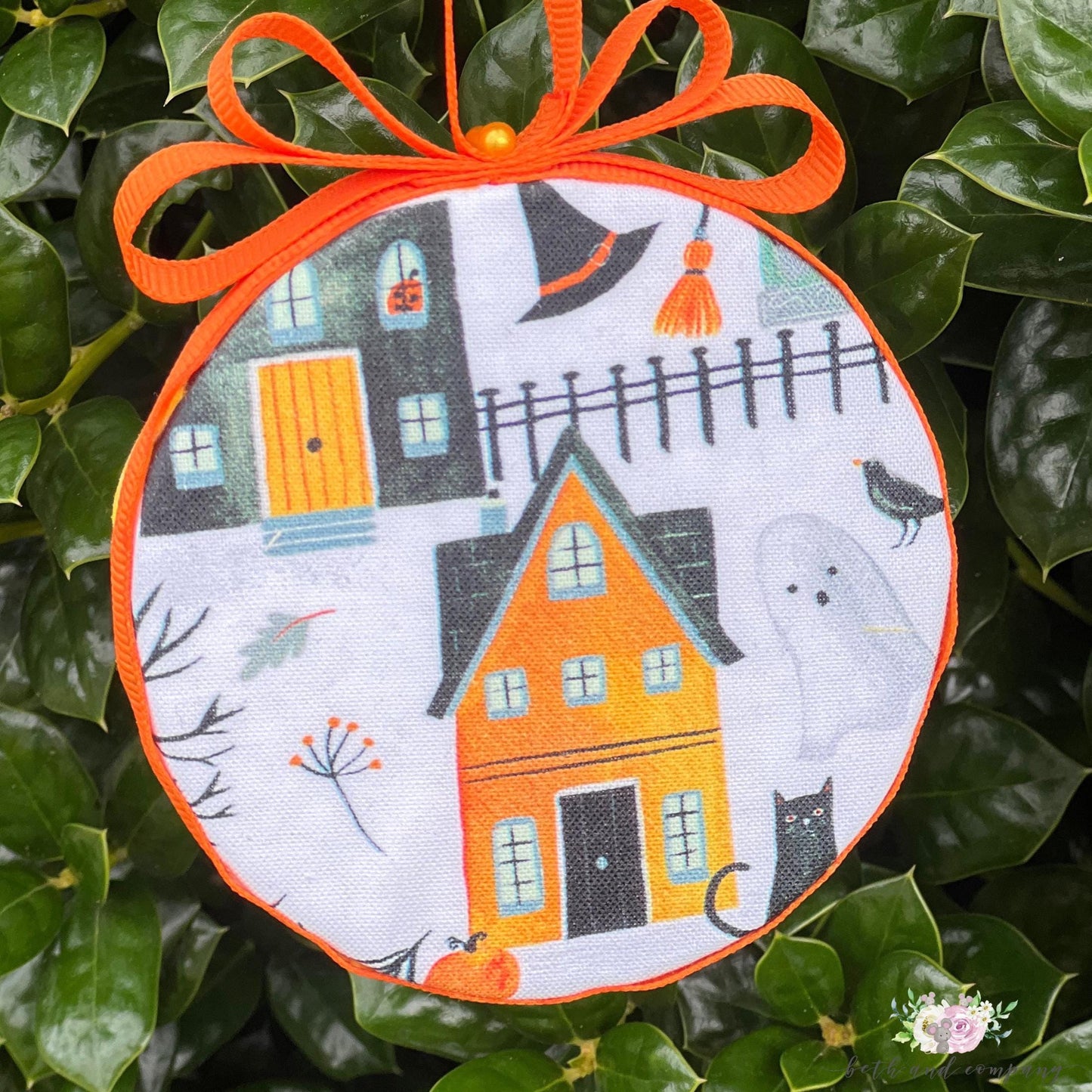 Fall Fabric Ornaments for Tree Candy Corn Fabric Star Wreath Attachments Fall Home Decor Door Knob Accent Halloween Decorations
