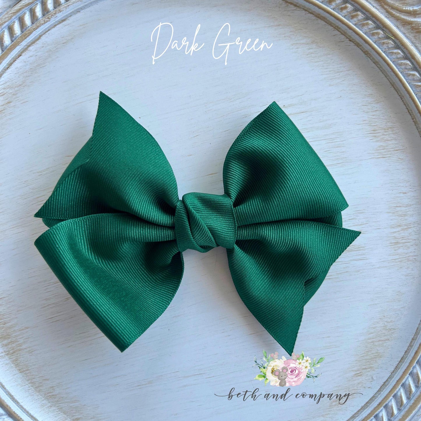 Red Hair Bows 5 Inch Coquette Bows Hair Bows for Girls Hair Accessories Grosgrain Ribbon Hairbows Hand Made