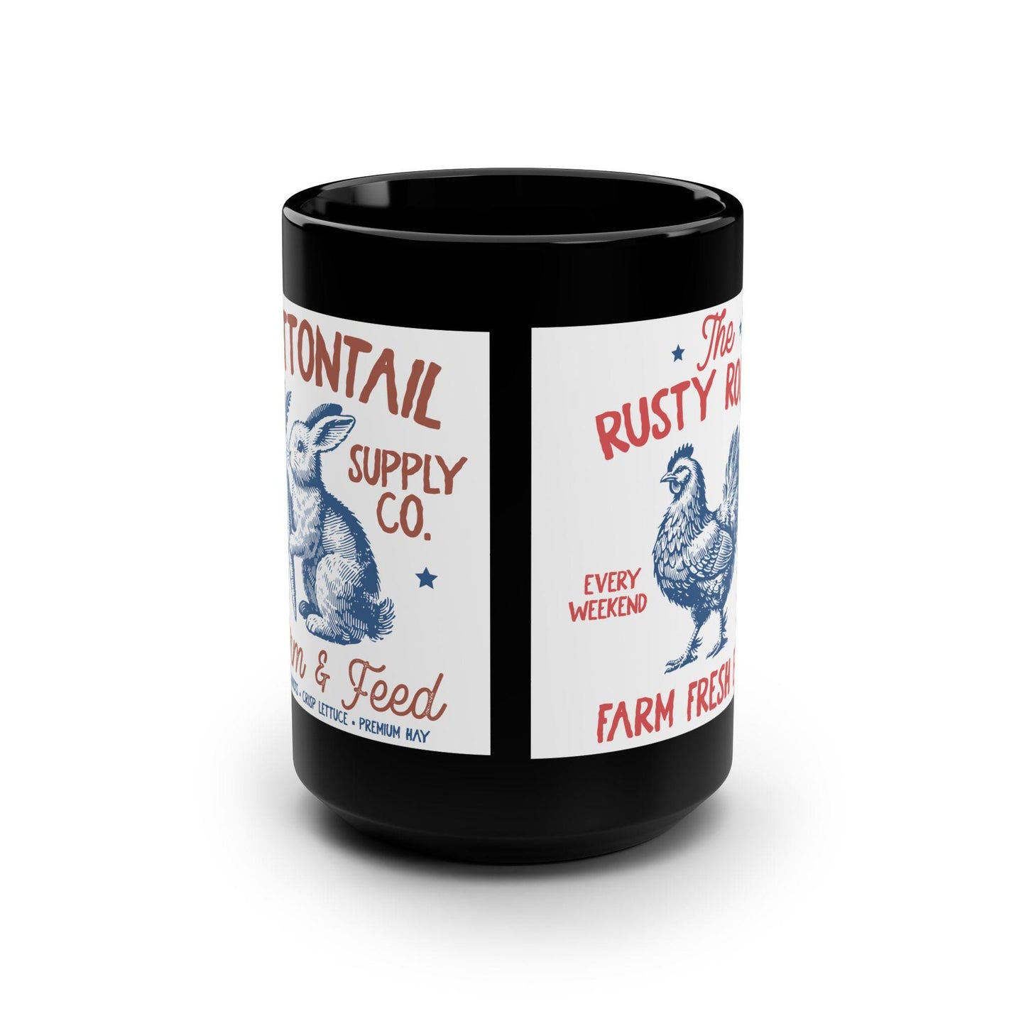 Black Mug, 15oz