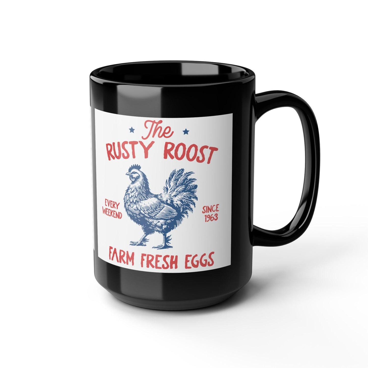 Black Mug, 15oz
