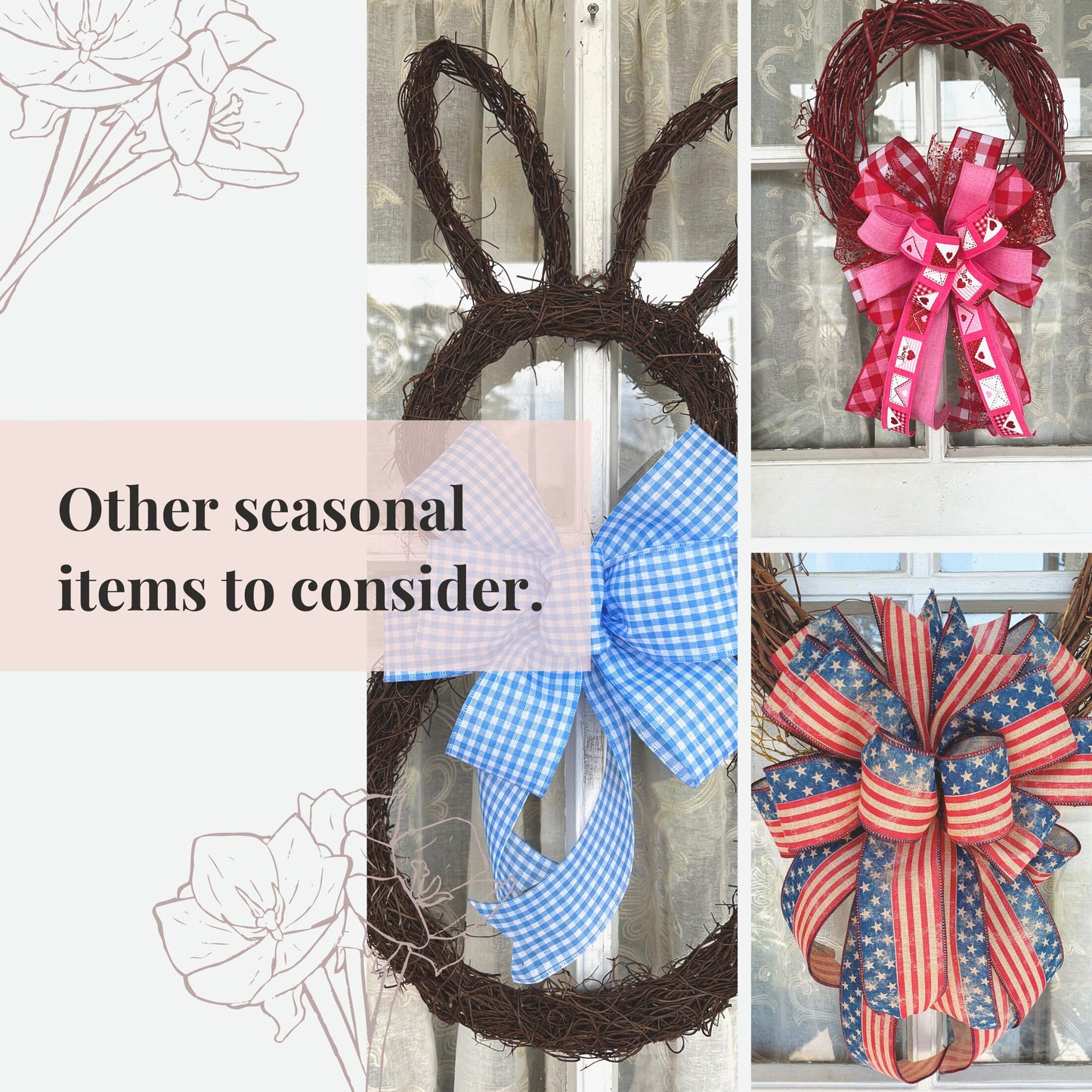 Valentine's Bow, Leopard Print Metal Heart with Valentines Bow, Valentines Day Decor for front door